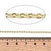 Brass Textured Cable Chains CHC-Z002-01G-3