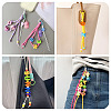 40Pcs 5 Styles UV Plating Opaque Acrylic European Beads OACR-TA0004-91-8