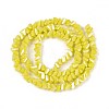 Electroplate Opaque Glass Beads Strands LS-GLAA-N022-4mm-13-3