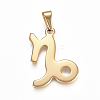 304 Stainless Steel Pendants LS-STAS-L210-06I-G-01-1
