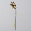 Alloy Lotus Hair Sticks MRMJ-WH0077-101B-1