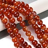 Natural Striped Agate/Banded Agate Beads Strands X-G-Z060-A01-B05-2