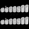 14Pcs 7 Styles Acrylic Ring Displays RDIS-FG0001-32-8