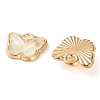 Rack Plating Alloy Glass Charms FIND-Q099-07G-07-2