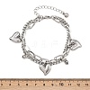 304 Stainless Steel Multi-strand Bracelets BJEW-P365-02P-5