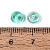 Baking Paint Electroplate Transparent Glass Beads EGLA-Q141-01A-A09-3