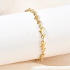 Women's 304 Stainless Steel Dolphin Link Chains Bracelets BJEW-G790-02G-2