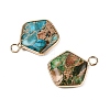 Natural Imperial Jasper Pendants KK-R214-04KCG-2