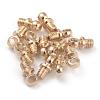 Brass Beads KK-O133-15B-G-6