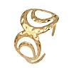 Hollow 304 Stainless Steel Cuff Bangles for Women LS-BJEW-L709-01G-2