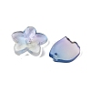 Gradient Color Transparent Glass Beads GLAA-B026-01L-2