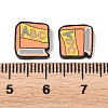 Back to School Handmade Polymer Clay Cabochons CLAY-A007-11A-3