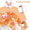 100Pcs 20 Styles Transparent & Opaque Acrylic Beads MACR-FS0002-38-3