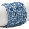 Natural Devil Blue Aquamarine Beads Strands LS-G-P629-A03-03-1