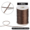 1 Roll Eco-Friendly Korean Waxed Polyester Cord YC-SP0001-03B-2