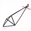 Iron Flower Pot Shelf AJEW-WH0126-62M-2