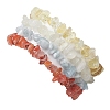 12 Constellation Natural Mixed Gemstone Chip Beaded Stretch Bracelets Sets for Women Men BJEW-JB10264-05-2