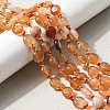 Natural Red Agate Beads Strands G-H342-A02-03-1