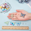 SUNNYCLUE DIY 3D Butterfly Dangle Earring Making Kit DIY-SC0020-03-7