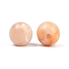 Two Tone Opaque Acrylic Imitation Gemstone Beads OACR-T033-05B-2