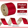 10 Yards Single Face Velvet Ribbon SRIB-WH0011-142A-2