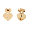 Vacuum Plating 304 Stainless Steel Stud Earrings for Women EJEW-A048-40B-G-2