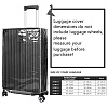 Transparent PVC Luggage Cover AJEW-WH20080-52R-4