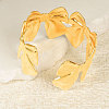 Bowknot 304 Stainless Steel Cuff Bracelets for Women YG5715-2-2