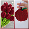 100Pcs DIY Plush Sticks FIND-SP0004-72H-7