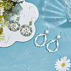 10 Pairs 5 Style 925 Sterling Silver Earring Hooks STER-BBC0006-08-4