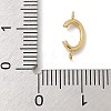 304 Stainless Steel Letter Connector Charms STAS-M108-01G-03-3