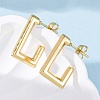 304 Stainless Steel Stud Earrings for Women EJEW-L296-033G-02-3