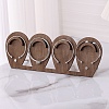 4-Slot Wood Jewelry Display Stands ODIS-A014-01A-1