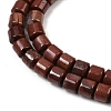 Natural Red Jasper Beads Strands G-G275-D25-10x10mm-4