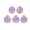 Alloy Enamel Charms ENAM-S121-165M-RS-1