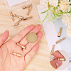 12Pcs Alloy Cord Ends FIND-CA0009-70LG-3