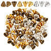 90Pcs 3 Colors Tibetan Style Bead Cones FIND-GO0003-36-1