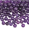 100Pcs Natural Amethyst Beads G-SP0001-22C-3
