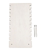10-Slot L-Shape MDF & Iron Pendant Necklace Jewely Display Stands NDIS-G008-03A-2