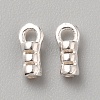 925 Sterling Silver Cord End STER-WH0019-14C-1