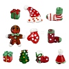 10Pcs 10 Styles Handmade Lampwork Beads LAMP-CJ0002-73-1