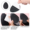 Gorgecraft 12Pcs 3 Colors  Rubber Non-Slip Shoes Pads AJEW-GF0003-04-5