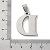 201 Stainless Steel Pendants STAS-Q342-53P-D-3