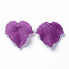 Autumn Theme Transparent Frosted Acrylic Pendants PAF002Y-26-2