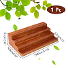 4-Tier Wood Jewelry Earring Display Card Display Risers ODIS-WH0025-179B-02-2