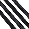 Sparkle Polyester Lace Ribbons OCOR-WH0090-67D-1