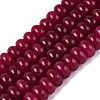 Natural White Jade Beads Strands G-Q613-01F-28-2