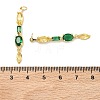 Brass Micro Pave Cubic Zirconia Pendants KK-H259-12C-G02-3