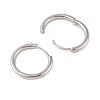 Brass Hoop Earring EJEW-Q385-01A-P-2