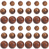 300Pcs 3 Styles Wood Beads WOOD-SC0002-14-6